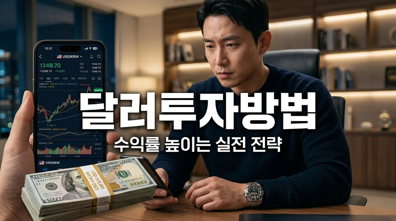 달러투자방법 핵심 가이드: 고환율 시대 수익 내는 3가지 전략