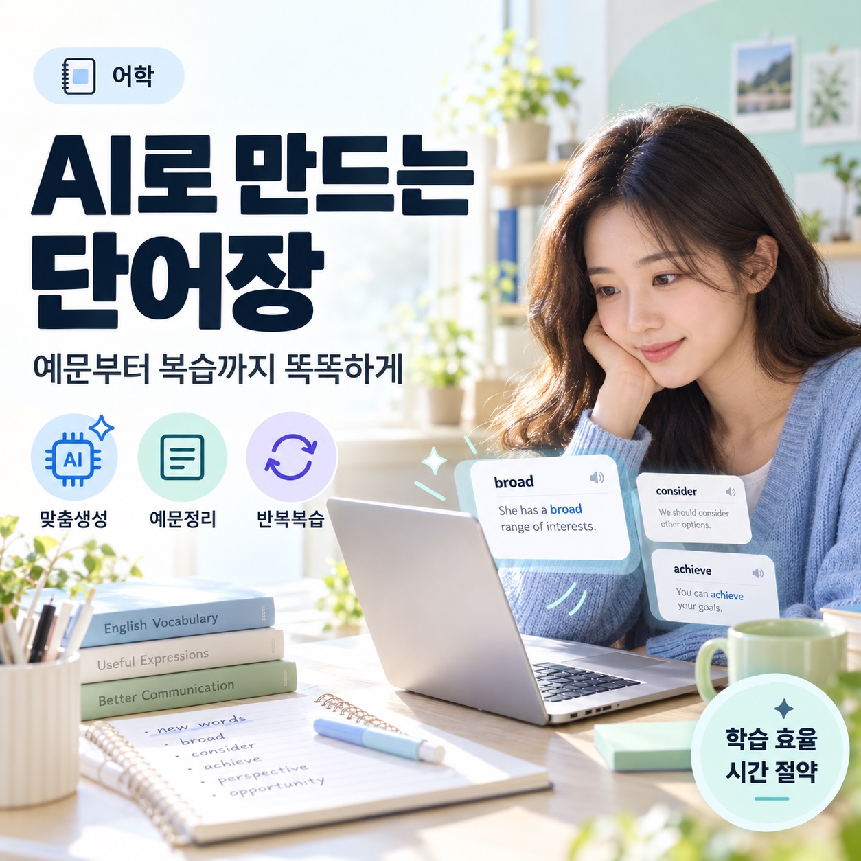 AI 도구를 활용하여 외국어 단어장을 효율적으로 만드는 법